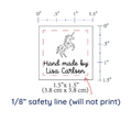 PPLR_HIDDEN_PRODUCT Geometric Unicorn - Cotton