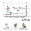 PPLR_HIDDEN_PRODUCT Large Christmas Sampler Fill in tags - Cotton