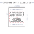 PPLR_HIDDEN_PRODUCT Small Laurel Labels - Satin - 1.5" wide