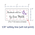 PPLR_HIDDEN_PRODUCT Butterfly Labels - Cotton