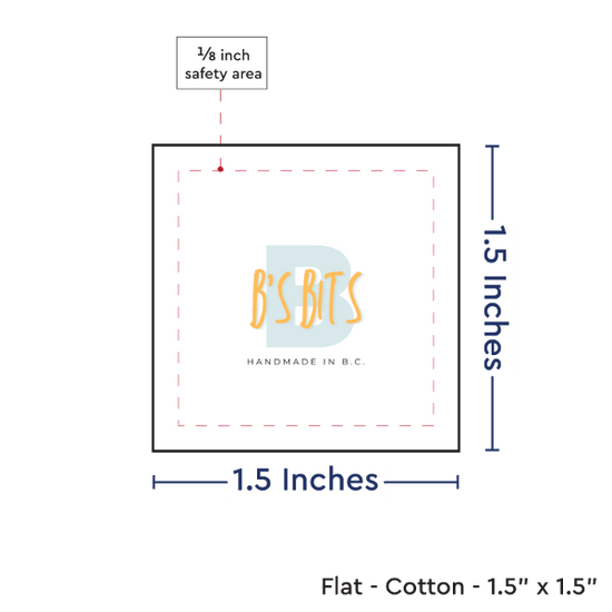 PPLR_HIDDEN_PRODUCT Print your Logo or Image on FLAT Cotton Tags