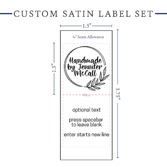 PPLR_HIDDEN_PRODUCT Circle Leaf - Satin - 1.5" wide
