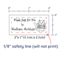 PPLR_HIDDEN_PRODUCT Cute Cat Labels - Cotton