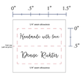 PPLR_HIDDEN_PRODUCT Tiny Text Labels - Cotton