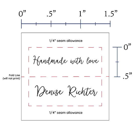 PPLR_HIDDEN_PRODUCT Tiny Text Labels - Cotton