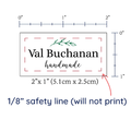 PPLR_HIDDEN_PRODUCT Simple Laurel Labels - cotton