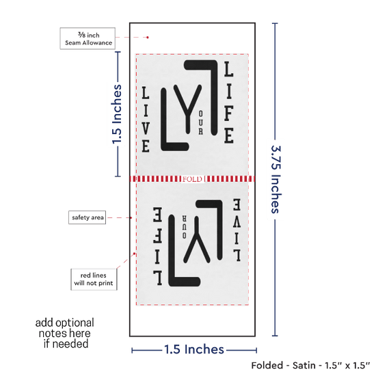 PPLR_HIDDEN_PRODUCT Print your logo/Image on Satin Tags - 1.5" wide ribbon