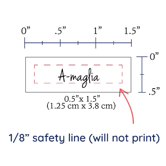 PPLR_HIDDEN_PRODUCT Tiny Text Labels - Cotton