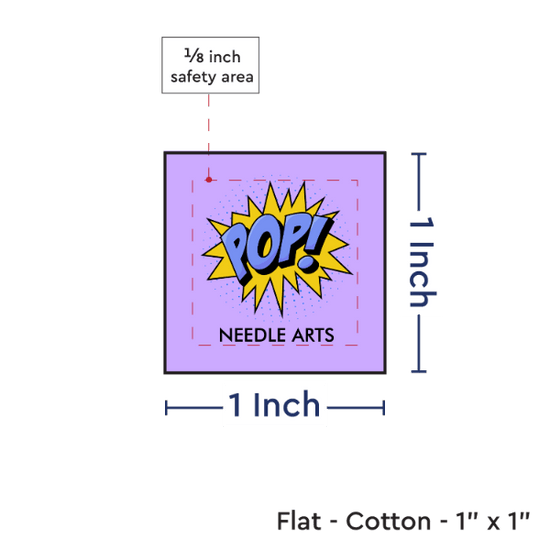 PPLR_HIDDEN_PRODUCT Print your Logo or Image on FLAT Cotton Tags