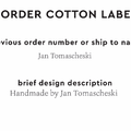 PPLR_HIDDEN_PRODUCT Reorder Previous Label Design - COTTON