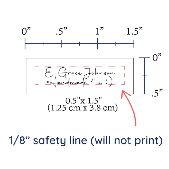 PPLR_HIDDEN_PRODUCT Two Line Tiny Labels - Cotton