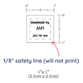 PPLR_HIDDEN_PRODUCT Small Text Labels - 3 lines - Cotton