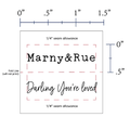 PPLR_HIDDEN_PRODUCT Tiny Text Labels - Cotton