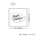 PPLR_HIDDEN_PRODUCT Print your Logo or Image on FLAT Cotton Tags