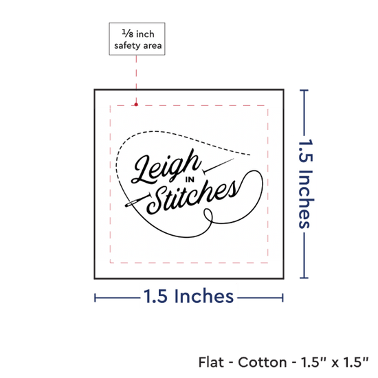 PPLR_HIDDEN_PRODUCT Print your Logo or Image on FLAT Cotton Tags