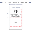 PPLR_HIDDEN_PRODUCT Sewing Icons Label Set - Satin - 1.5" wide