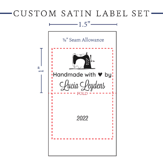 PPLR_HIDDEN_PRODUCT Sewing Icons Label Set - Satin - 1.5" wide