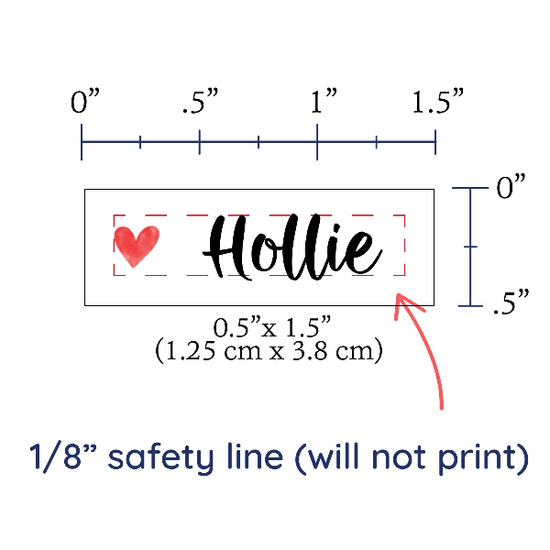 PPLR_HIDDEN_PRODUCT Tiny Heart Labels - Cotton