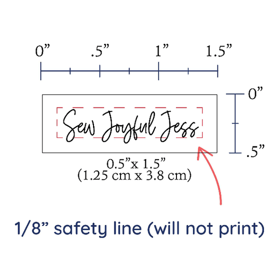 PPLR_HIDDEN_PRODUCT Tiny Text Labels - Cotton