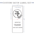 PPLR_HIDDEN_PRODUCT Circle Leaf - Satin - 1.5" wide