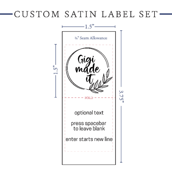 PPLR_HIDDEN_PRODUCT Circle Leaf - Satin - 1.5" wide