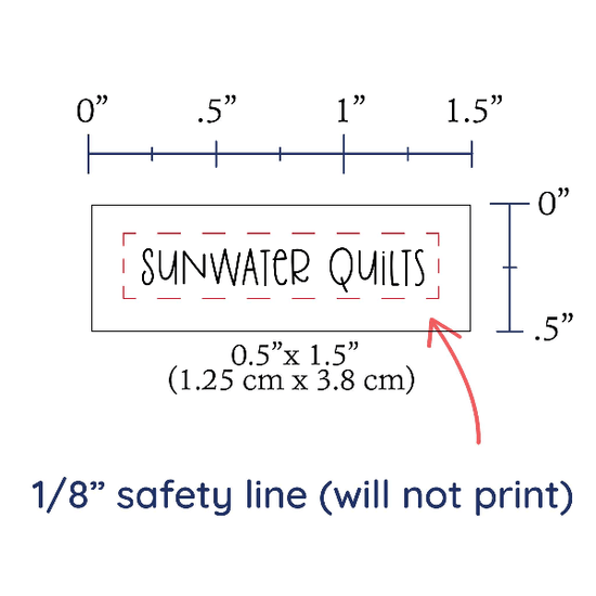PPLR_HIDDEN_PRODUCT Tiny Text Labels - Cotton