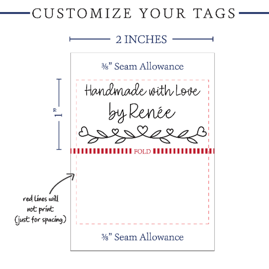 PPLR_HIDDEN_PRODUCT Heart border labels -  2" wide