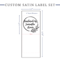 PPLR_HIDDEN_PRODUCT Circle Leaf - Satin - 1.5" wide