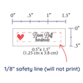 PPLR_HIDDEN_PRODUCT Tiny Heart Labels - Cotton