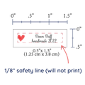 PPLR_HIDDEN_PRODUCT Tiny Heart Labels - Cotton