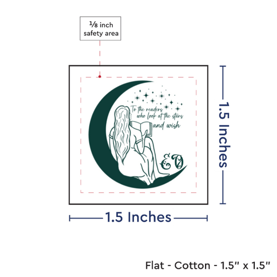 PPLR_HIDDEN_PRODUCT Print your Logo or Image on FLAT Cotton Tags