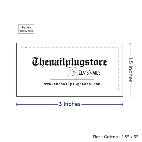 PPLR_HIDDEN_PRODUCT Print your Logo or Image on FLAT Cotton Tags