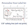 PPLR_HIDDEN_PRODUCT Christmas Cats Fill in Tags - Cotton