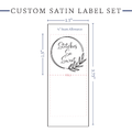 PPLR_HIDDEN_PRODUCT Circle Leaf - Satin - 1.5" wide