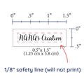 PPLR_HIDDEN_PRODUCT Tiny Text Labels - Cotton