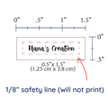 PPLR_HIDDEN_PRODUCT Tiny Text Labels - Cotton