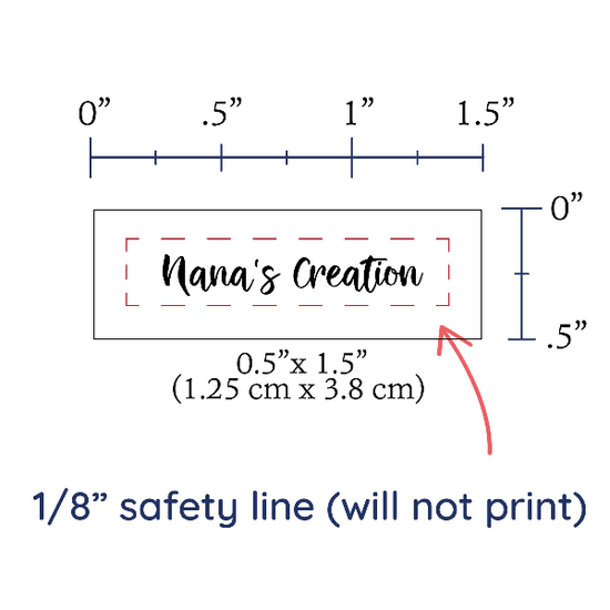 PPLR_HIDDEN_PRODUCT Tiny Text Labels - Cotton