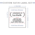 PPLR_HIDDEN_PRODUCT Small Laurel Labels - Satin - 1.5" wide