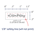 PPLR_HIDDEN_PRODUCT Tiny Text Labels - Cotton