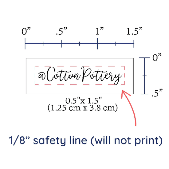 PPLR_HIDDEN_PRODUCT Tiny Text Labels - Cotton