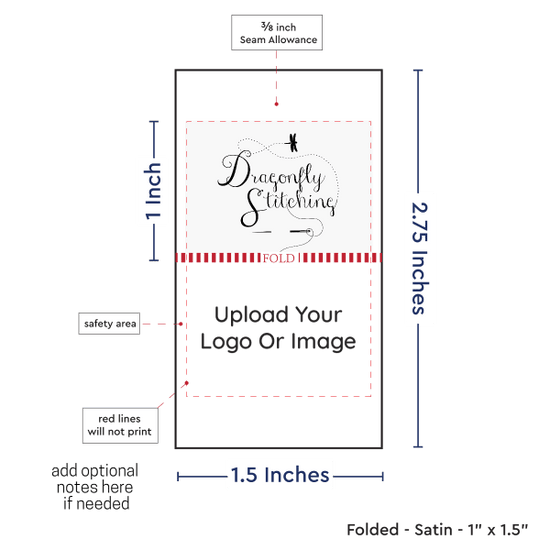 PPLR_HIDDEN_PRODUCT Print your logo/Image on Satin Tags - 1.5" wide ribbon