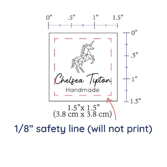 PPLR_HIDDEN_PRODUCT Geometric Unicorn - Cotton