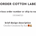 PPLR_HIDDEN_PRODUCT Reorder Previous Label Design - COTTON