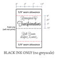 PPLR_HIDDEN_PRODUCT Medium Satin Tags - Text Only, 1.5" Ribbon