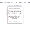 PPLR_HIDDEN_PRODUCT Small Laurel Labels - Satin - 1.5" wide