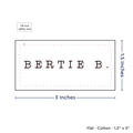 PPLR_HIDDEN_PRODUCT Print your Logo or Image on FLAT Cotton Tags