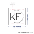PPLR_HIDDEN_PRODUCT Print your Logo or Image on FLAT Cotton Tags