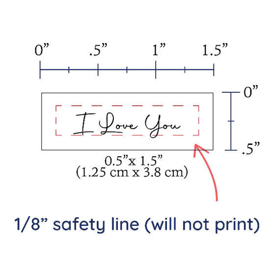 PPLR_HIDDEN_PRODUCT Tiny Text Labels - Cotton