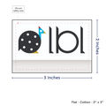 PPLR_HIDDEN_PRODUCT Print your Logo or Image on FLAT Cotton Tags