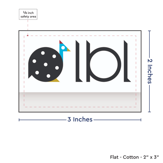 PPLR_HIDDEN_PRODUCT Print your Logo or Image on FLAT Cotton Tags